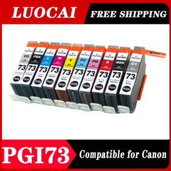 1 комплект картриджей PGI-73 10 цветов, совместимых с принтером Canon Pro-10