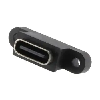 5шт Водонепроницаемый USB-разъем с отверстием для винта Разъем USB C Type-C Разъем USB C Интерфейс зарядки Быстрая зарядка