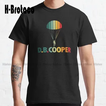 I Am Db Cooper N Я Есть Db Cooper N Я есть Db Cooper Классическая футболка Пользовательские футболки Xs-5Xl Индивидуальный подарок Создайте Свой дизайн Уличной одежды