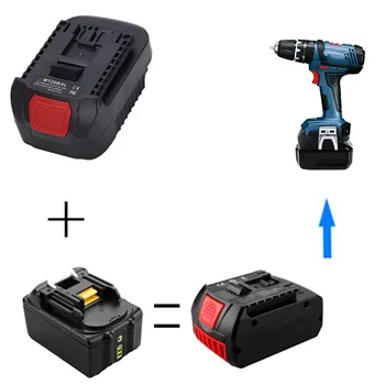 MT20BSL Литий-Ионный Аккумулятор Адаптер Конвертер Для Makita 18V Battery BL1830 BL1860 BL1850 BL1840 Используется Для Электроинструмента Bosch 18V
