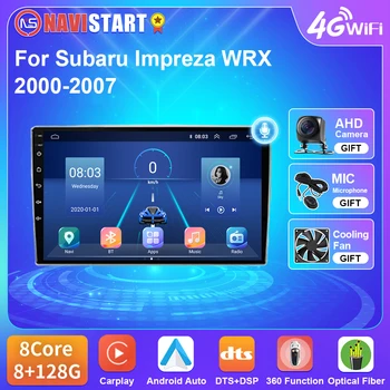 NAVISTART 2 Din Android Авто Радио Стерео Для Subaru Impreza WRX 2000 2003 -2007 Автомобильный Мультимедийный Плеер Навигация GPS 4G WIFI BT
