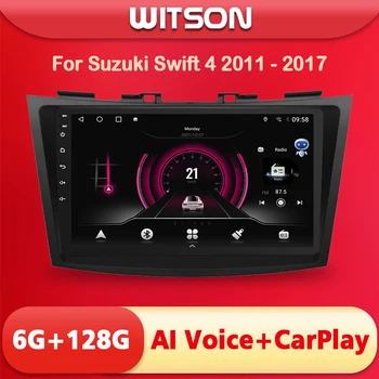 WITSON AI VOICE Android 11 Стерео Мультимедиа GPS Навигация стерео для Suzuki Swift 4 2011 2012 2013 2014 2015 2016 2017