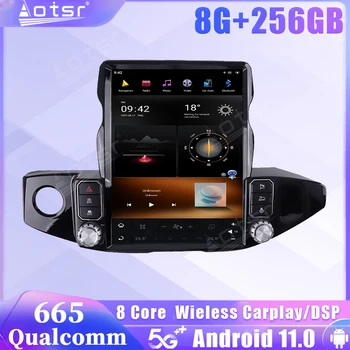 Автомобильный Радиоприемник Qualcomm Snapdragon 665 Android с 11 Экранами Для Jeep Wrangler JL 2018 2019 2020 2021 GPS Видео Carplay Стерео Головное Устройство