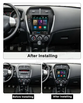 Автомобильный радиоприемник Android, мультимедийный плеер GPS для Mitsubishi Asx 2010 2011 2012 2013 2014, автомобильный навигационный стереоприемник, головное устройство