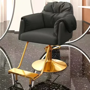 Вращающийся туалетный столик, вращающийся стул, кресла Barberia, Профессиональные стулья для салонов красоты, Роскошная мебель Taurete Silla