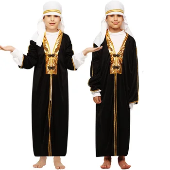 Детская вечеринка, Хэллоуин, костюмы Аладдина, лампа Аладдина, гениальное платье, Адам принц, фантазийное арабское платье, карнавальное платье для мальчиков