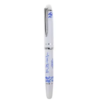 Изысканная перьевая ручка в стиле ретро, двухтактная с заправкой, с тонким пером 0,5 мм, подарочная каллиграфическая ручка для студентов, начинающих заниматься каллиграфией