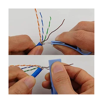 Инструмент для раскручивания сетевого кабеля, выпрямитель проводов для проводов CAT5 / CAT5E / CAT6 / CAT7 Инструменты для разделения пар 3шт.