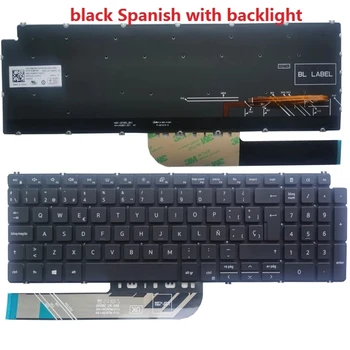 Испанская / латинская клавиатура для ноутбука Dell Inspiron 15-5502 5590 5509 5505 5509 5510 5591 5598 5593 5584 3501 3505 Раскладка SP / LAS