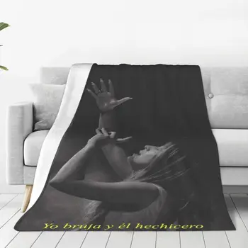 Испанская певица Лола Индиго Одеяло Фланелевый текстиль Decor Star Портативные Супер Теплые пледы для дома Одеяло для спальни