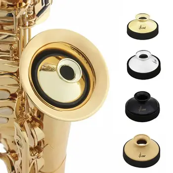 Круглый демпфер для альт-саксофона, легкий акустический демпфер, круглый демпфер для альт-саксофона, АБС-защита от помех, демпфер для отключения звука для альт-саксофона