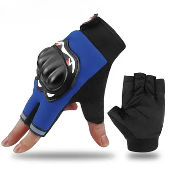 Летние мото-перчатки для мужчин, дышащие противоскользящие перчатки для вождения на полпальца, велосипедные Mtb Велосипедные перчатки, варежки без пальцев