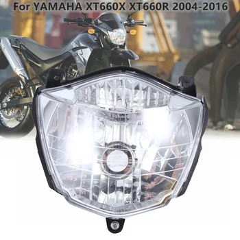 Мотоциклетная Фара В сборе Подходит Для Yamaha XT660R XT660X 2004-2016 Головной свет Лампы Легкая Установка Простота в использовании