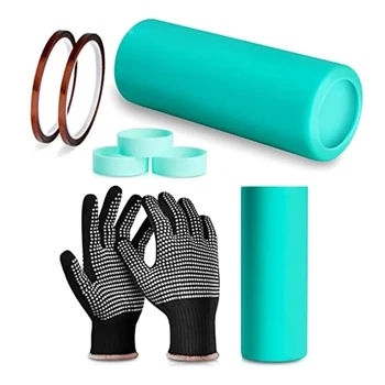Набор силиконовых накладок для сублимационного стакана с силиконовым рукавом - используется для обтягивания прямых заготовок чашек, обертывания аксессуаров для сублимации- 20 Унций