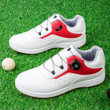 Новая роскошная Мужская и женская обувь для гольфа Профессиональная Мужская обувь для гольфа Мужская обувь Для гольфа Мужская Большого размера 36-47