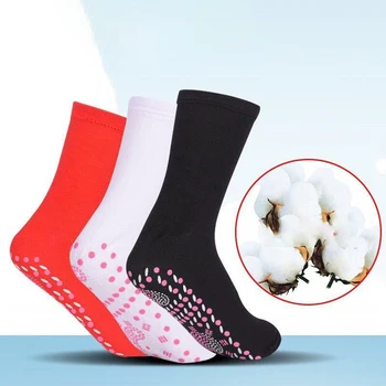 Новые самонагревающиеся носки Теплые носки для ухода за здоровьем от усталости Магнитотерапия Рыбалка Кемпинг Пешие прогулки Катание на лыжах Массажные носки Унисекс