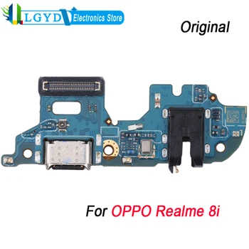 Оригинальная плата зарядного порта для OPPO Realme 8i USB-зарядная док-станция для ремонта и замены