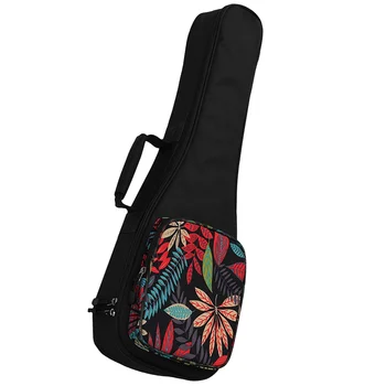 Портативная сумка для укулеле, наплечная сумка для хранения, держатель ручной дюймовой сумки для хранения укулеле с регулируемыми ремнями, мягкая для концерта