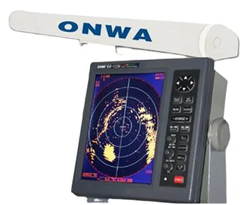 Самый модный морской навигационный радар с транспондером ONWA 10,4 Цветной ЖК морской радар с дисплеем AIS