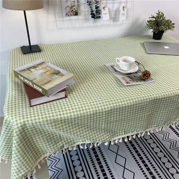 Свежая квадратная простая домашняя прямоугольная скатерть для стола