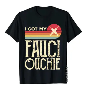 У меня есть моя футболка Fauci Ouchie Vintage Funny Pro Immunize Pro Fauci, Футболки, Топы, Рубашки Из Модного Хлопка, Нормкор Для мужчин